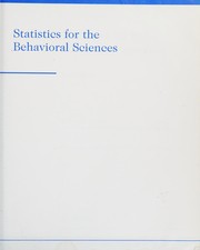 Statistics for the Behavioral Sciences