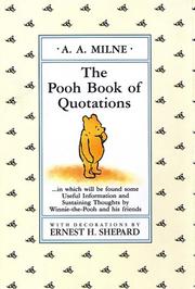 The Pooh Book of Quotations (Winnie-the-Pooh)