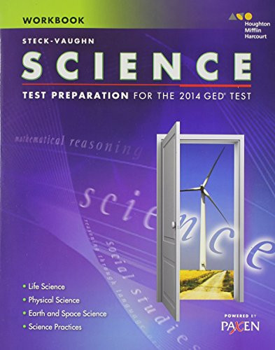 Steck-Vaughn GED: Test Preparation Student Workbook Science