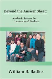 Beyond the answer sheet: academic success for international students