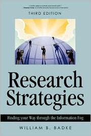 Research strategies: finding your way through the information fog