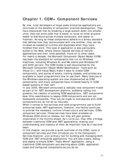 COM and .NET Component services