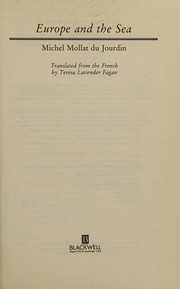 Europe and the Sea (Making of Europe)