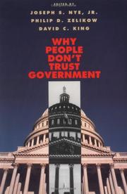 Why people don't trust government