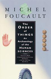 The Order of Things: An Archaeology of the Human Sciences