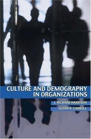 Culture and Demography in Organizations