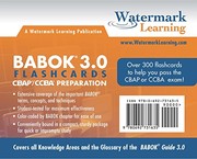BABOK V3. 0 Flashcards CBAP/CCBA Preparation