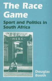 The race game: sport and politics in South Africa