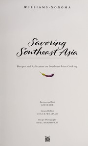 Savoring Southeast Asia (Williams-Sonoma)