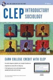 CLEP® Introductory Sociology Book + Online (CLEP Test Preparation)