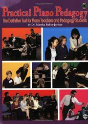 Practical Piano Pedagogy