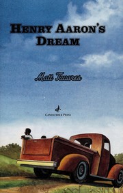 Henry Aaron's Dream: Candlewick Biographies