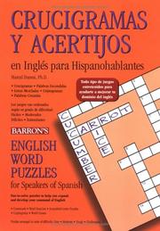 Crucigramas Y Acertijos en Inglis Para Hispanohablantes English Word Puzzles for Speakers of Spanish