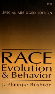 Race, Evolution & Behavior