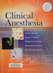 Clinical anesthesia