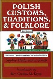 Polish Customs, Traditions, and Folklore