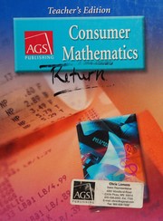 AGS Consumer Mathematics, Teacher's Edition