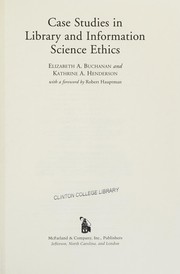 Case Studies in Library and Information Science Ethics