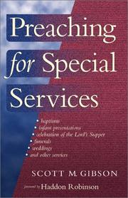 Preaching for Special Services