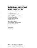 Internal Medicine for Dentistry