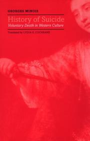 History of Suicide: Voluntary Death in Western Culture (Medicine and Culture)