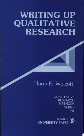 Writing Up Qualitative Research (Qualitative Research Methods)