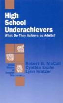High school underachievers