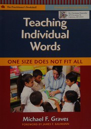 Teaching Individual Words: One Size Does Not Fit All (Language and Literacy Series)