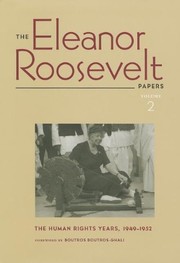 The human rights years, 1949-1952