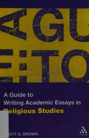 A Guide to Writing Academic Essays in Religious Studies