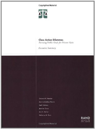 Class action dilemmas
