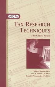 Tax research techniques