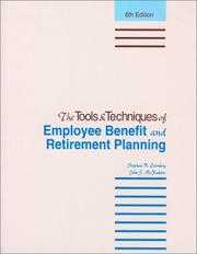 The Tools and Techniques of Employee Benefit and Retirement Planning