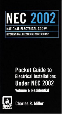 2002 NEC Residential Pocket Guide to Electrical Installations
