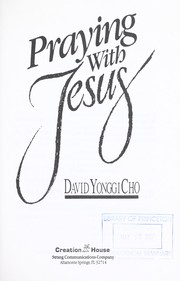 Praying with Jesus