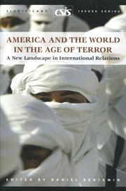 America and the world in the age of terror: a new landscape in international relations