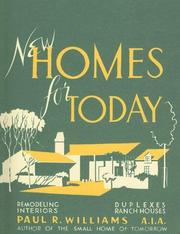 New Homes for Today (California Architecture and Architects) (California Architecture & Architects)