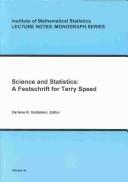 Statistics and science: a festschrift for Terry Speed