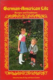 German-American life: recipes and traditions