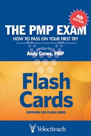 The PMP Exam: Flash Cards (Test Prep series)
