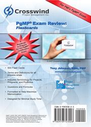 PgMP Exam Review: Flashcards