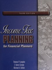 Income Tax Planning for Financial Planners