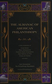 The Almanac of American Philanthropy