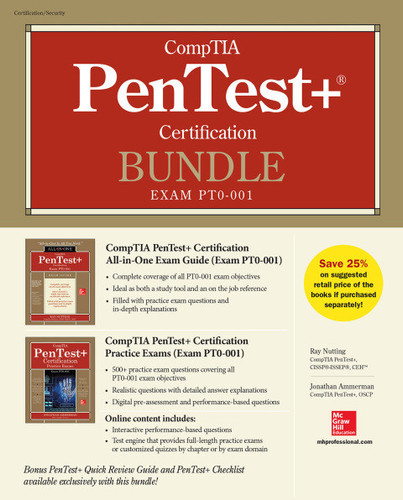 CompTIA PenTest+ Certification Bundle (Exam PT0-001)