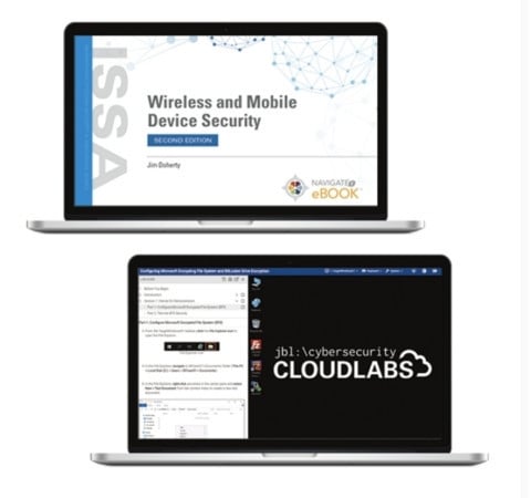 Navigate eBook Access for Wireless and Mobile Device Security with Cloud Labs