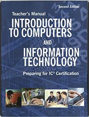 Teacher's Manual for Introduction to Computers and Information Technology