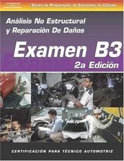 Análisis no estructural y reparación de daños (examen B3)