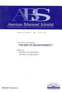 The End of Enlightenment? (Topical Issues of American Behavioral Scientist)