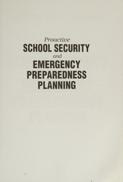 Proactive School Security and Emergency Preparedness Planning