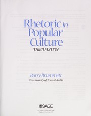 Rhetoric in Popular Culture
